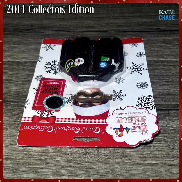 Elf On The Shelf Claus Couture 2014 Collector's Edition Aviator Jacket & Goggles - Picture 7 of 7